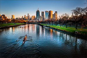 Sunrise On The Yarra