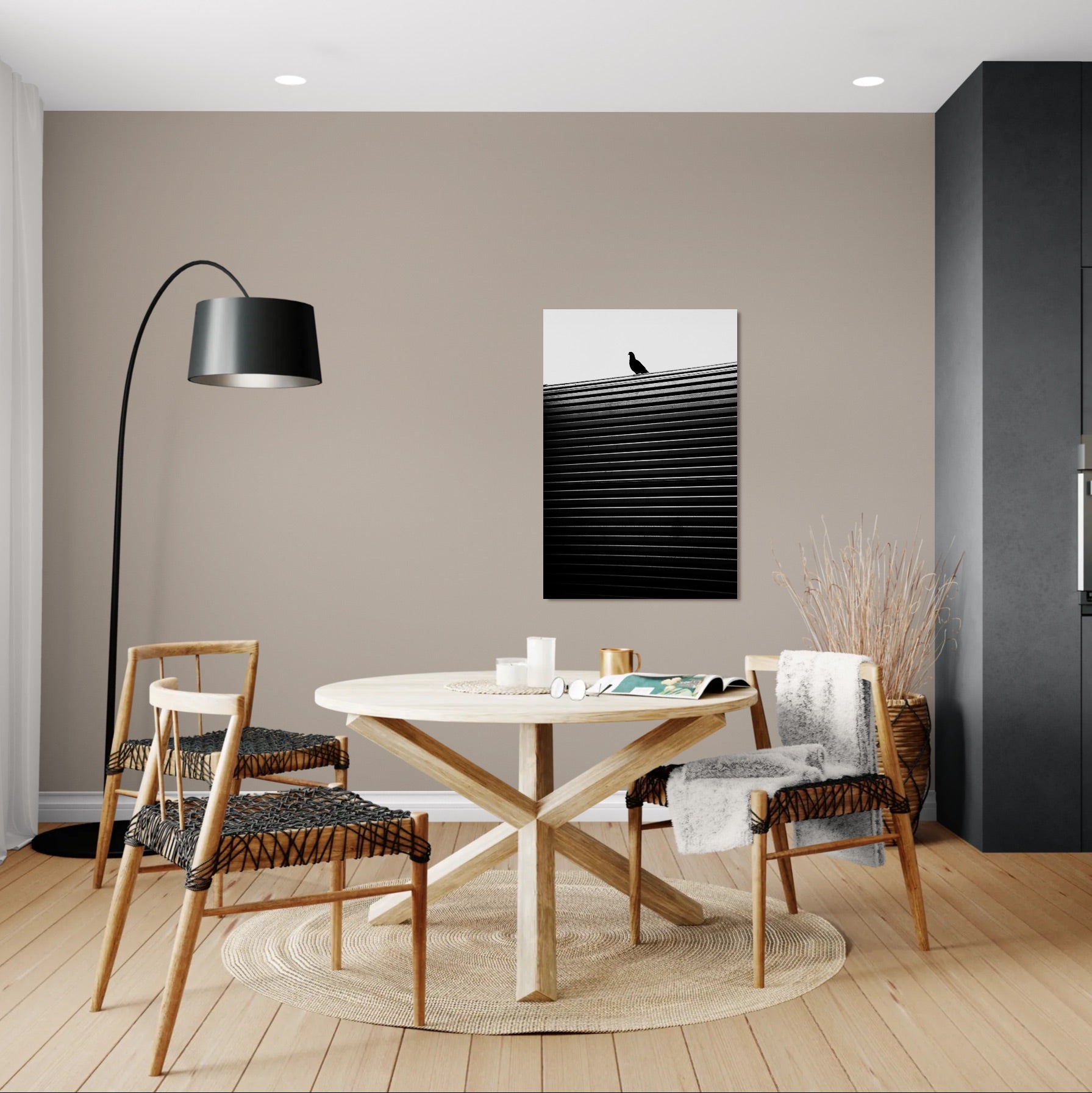 Pigeon on a Box Hill Roll-A-Door