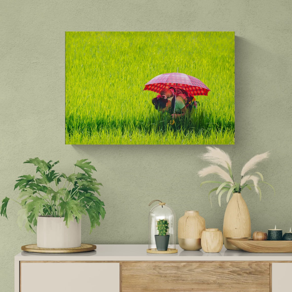 Under the Red Umbrella