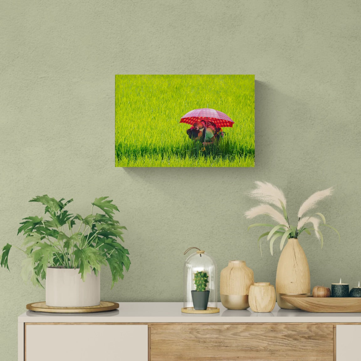 Under the Red Umbrella