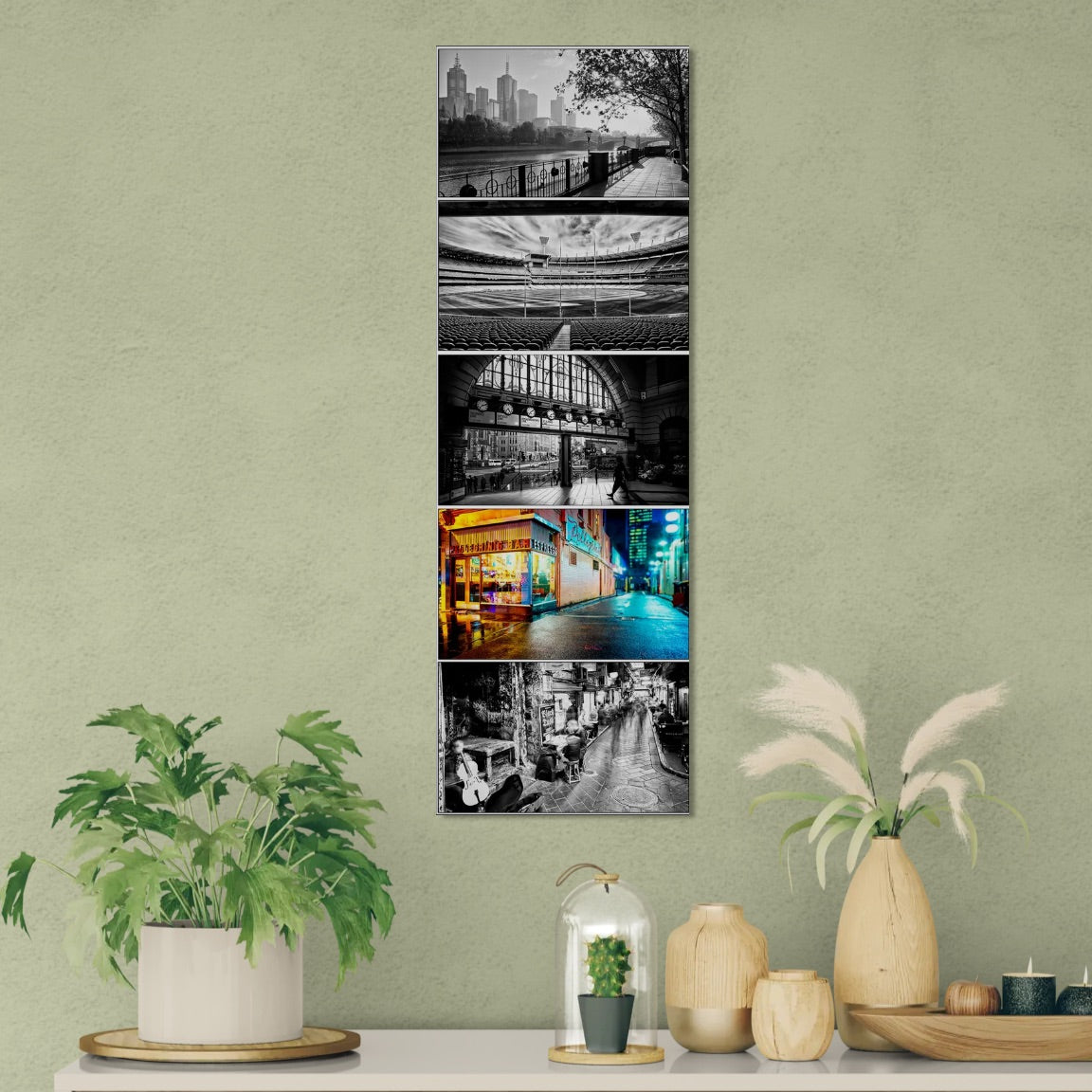 Black & White CBD Collage