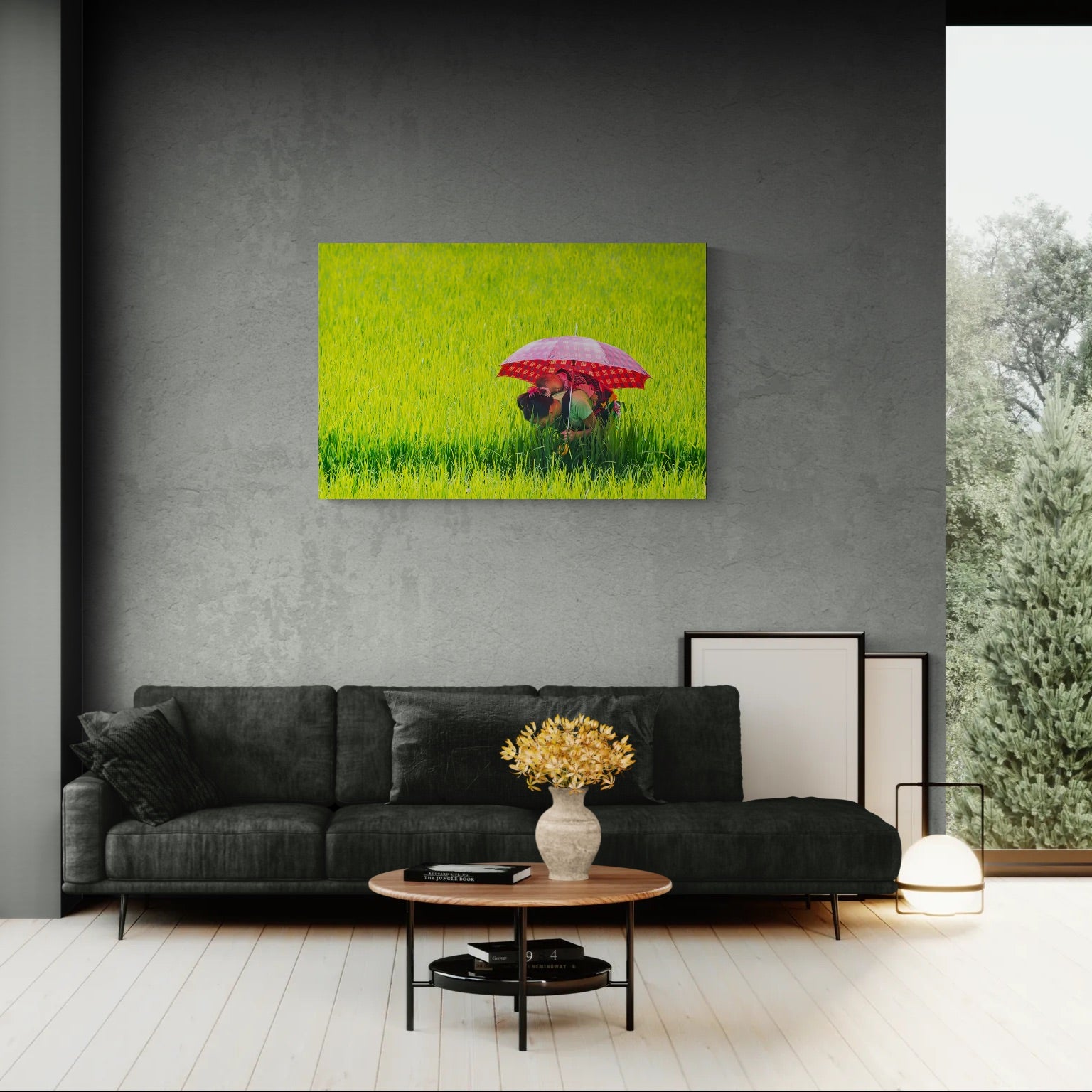 Under the Red Umbrella