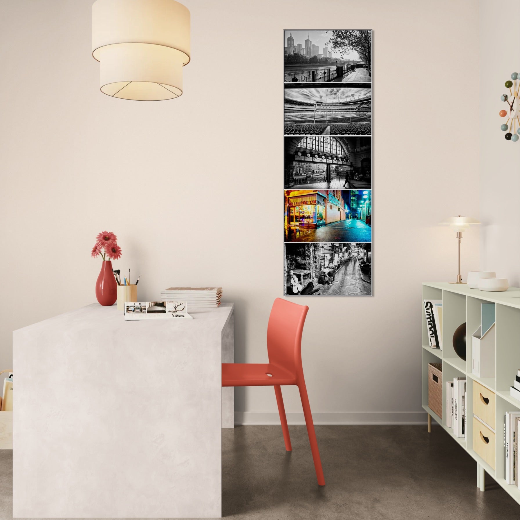 Black & White CBD Collage