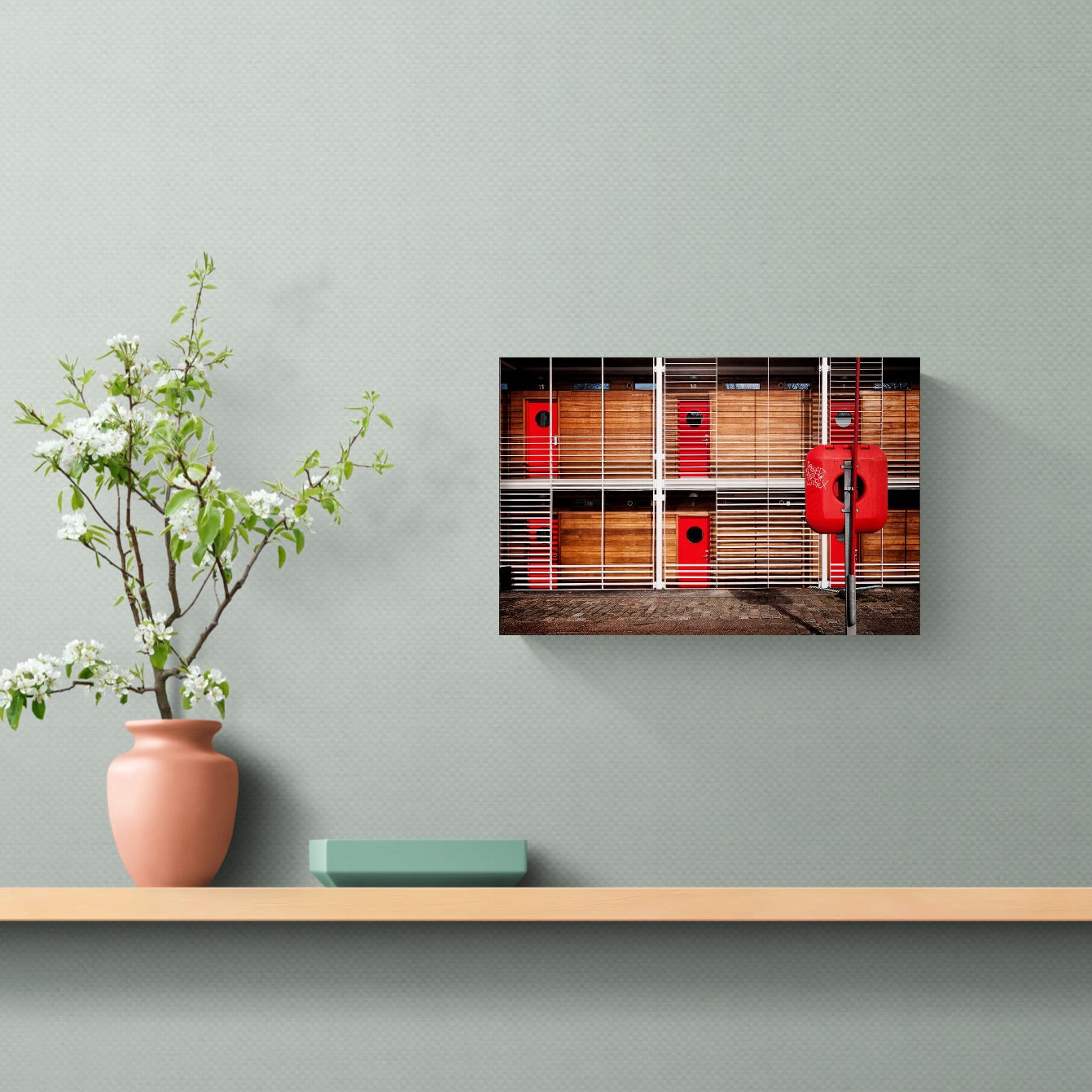 Red Doors of Copenhagen