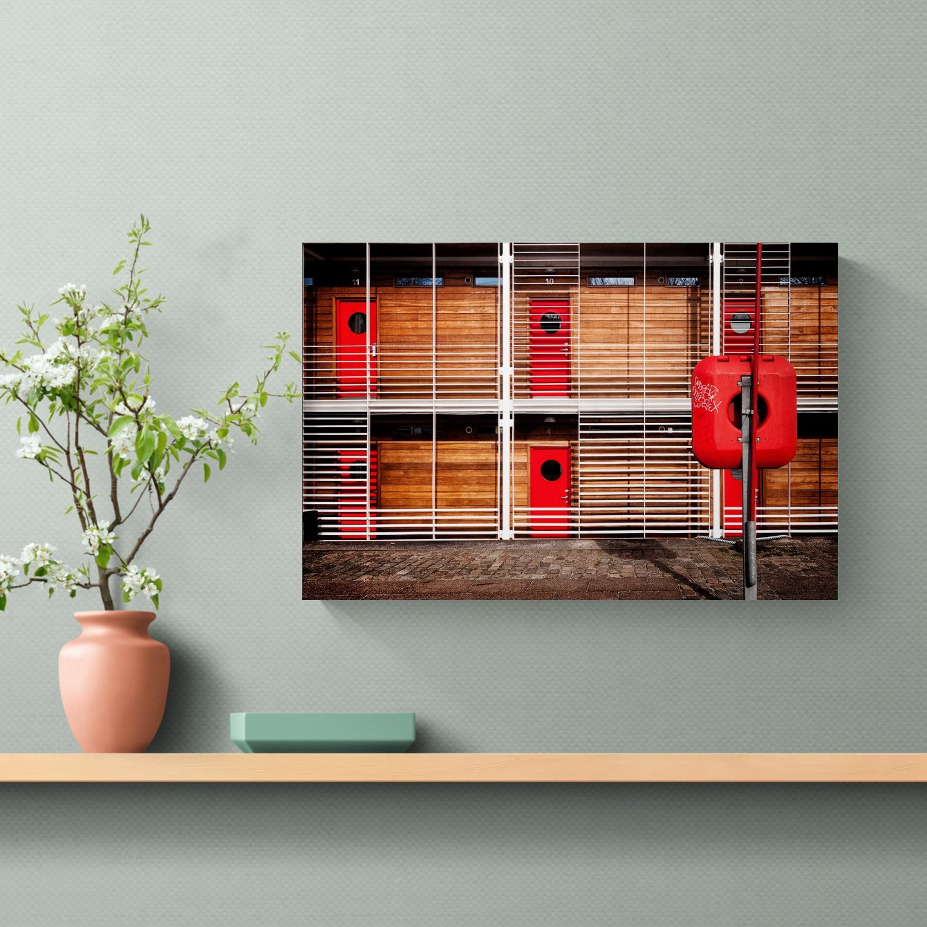 Red Doors of Copenhagen