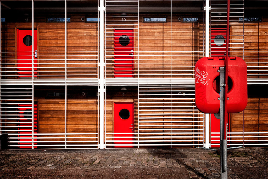 Red Doors of Copenhagen