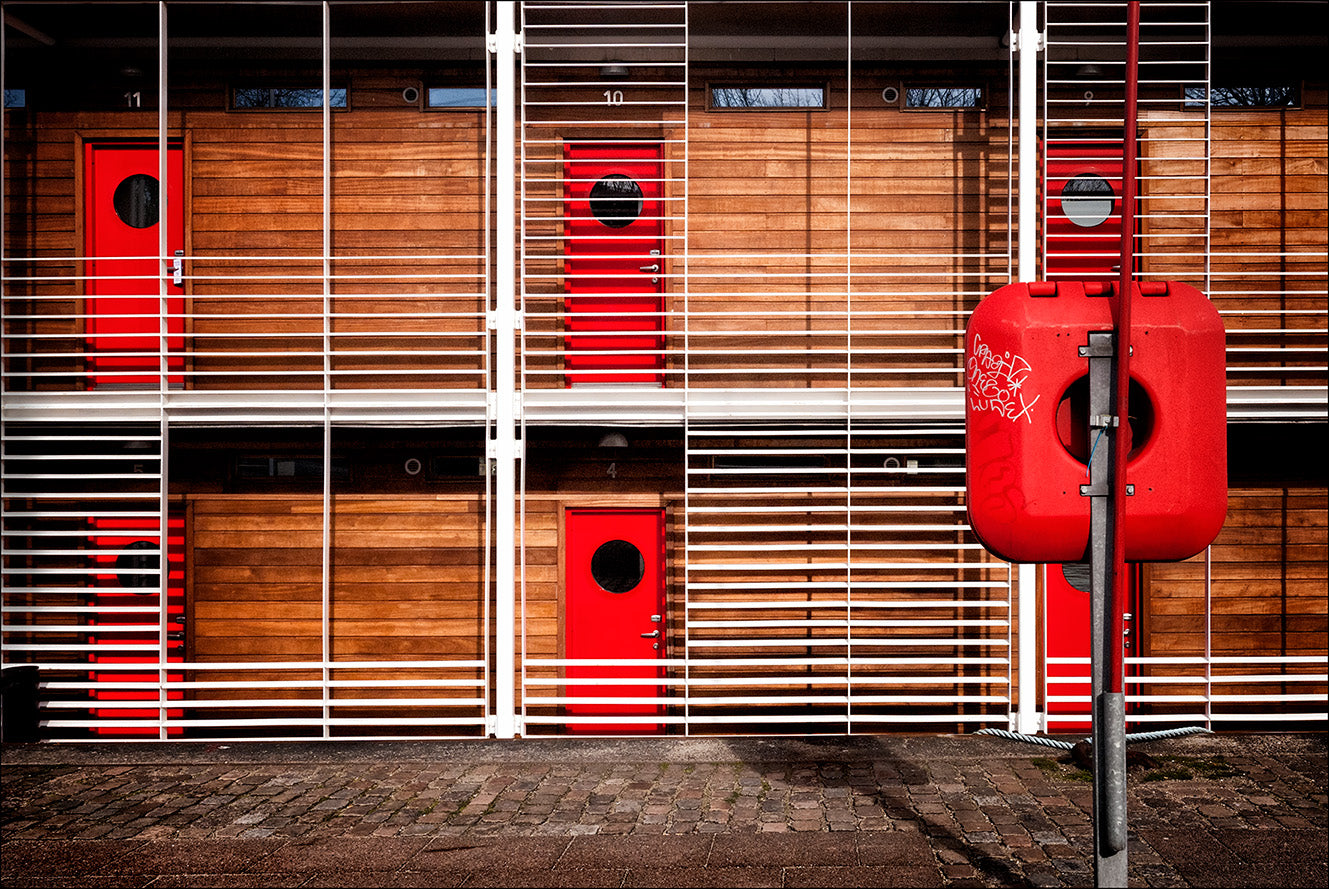 Red Doors of Copenhagen