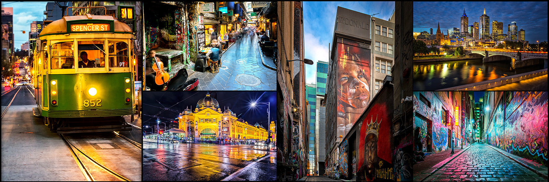 Melbourne CBD Iconics